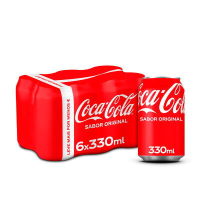 Coca-Cola Original Can 6x330ml