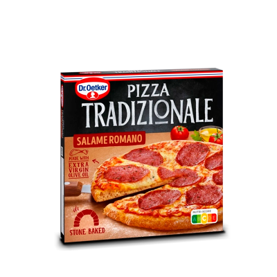 Pizza Tradizionale Salami Romano 370gr