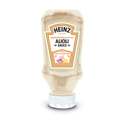 Molho Heinz Alho Top Down 220ml