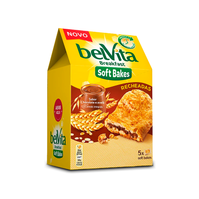 Belvita Soft Bakes Recheadas Chocolate