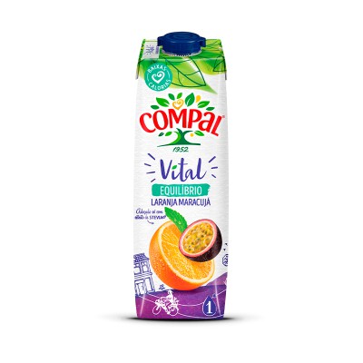 Compal Vital Orange and Passion Fruit Nectar 1L