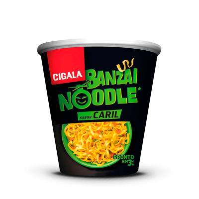 Cigala Banzai Noodle Curry Flavor 67gr