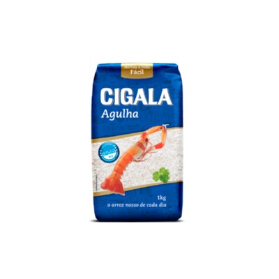 Arroz Cigala Longo Agulha 1kg X 16