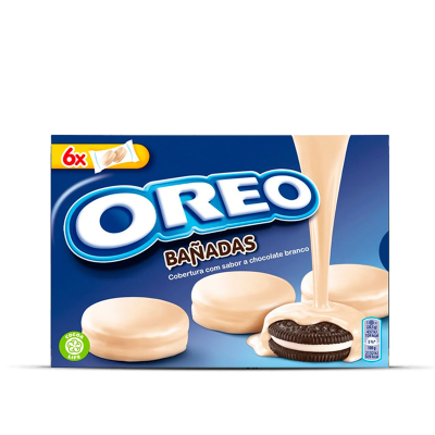 Cookie Oreo Cobertas Chocolate Branco 246g