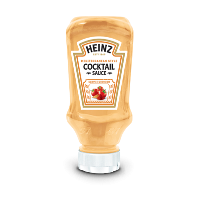Heinz Cocktail Sauce Top Down 220ml