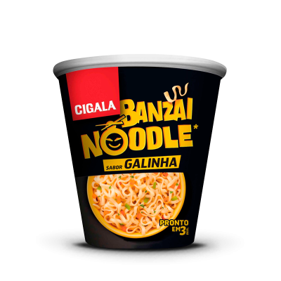 Cigala Banzai Noodle Chicken Flavor 67gr