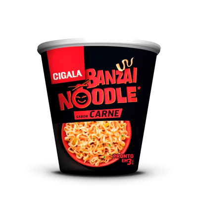Cigala Banzai Noodle Meat Flavor 67gr