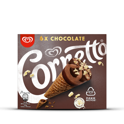 Gelado Cornetto Chocolate (6x90ml)