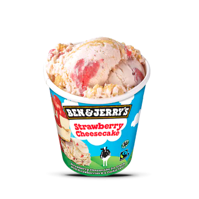 Gelado Ben & Jerry's Cheesecake de Morango 500ml