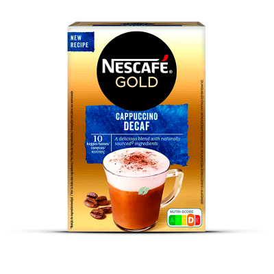 Nescafé Cappuccino Descafeinado 10saq. 6x125gr