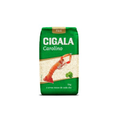 Arroz Cigala Longo Carolino 1kg X 8